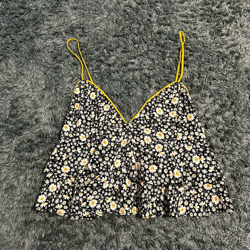 Floral tank top